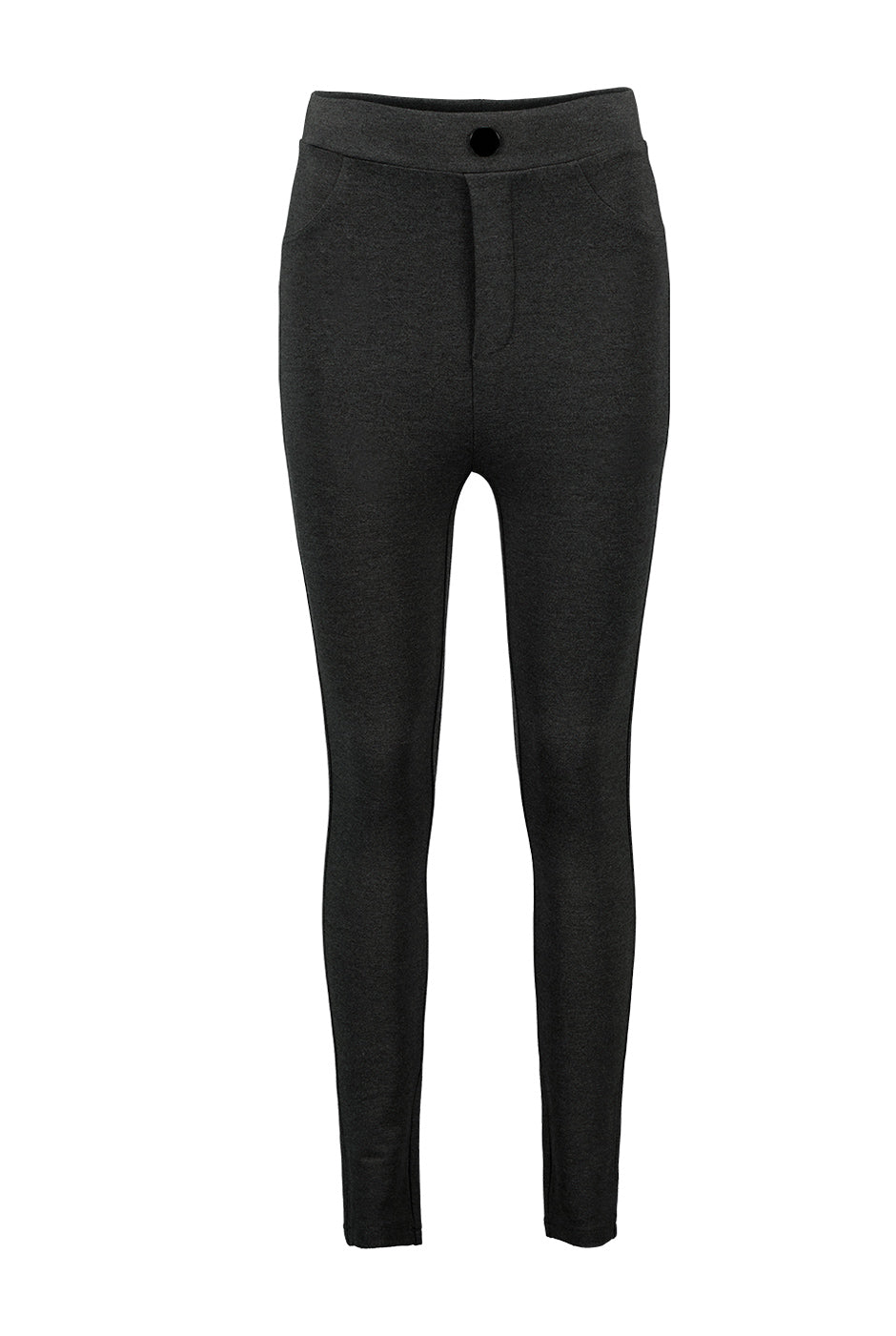 Pantalón Hi-rise Stretch Gris